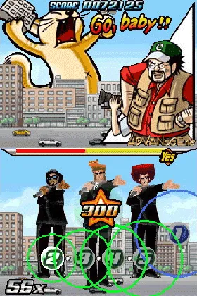 Elite Beat Agents (USA) screen shot game playing